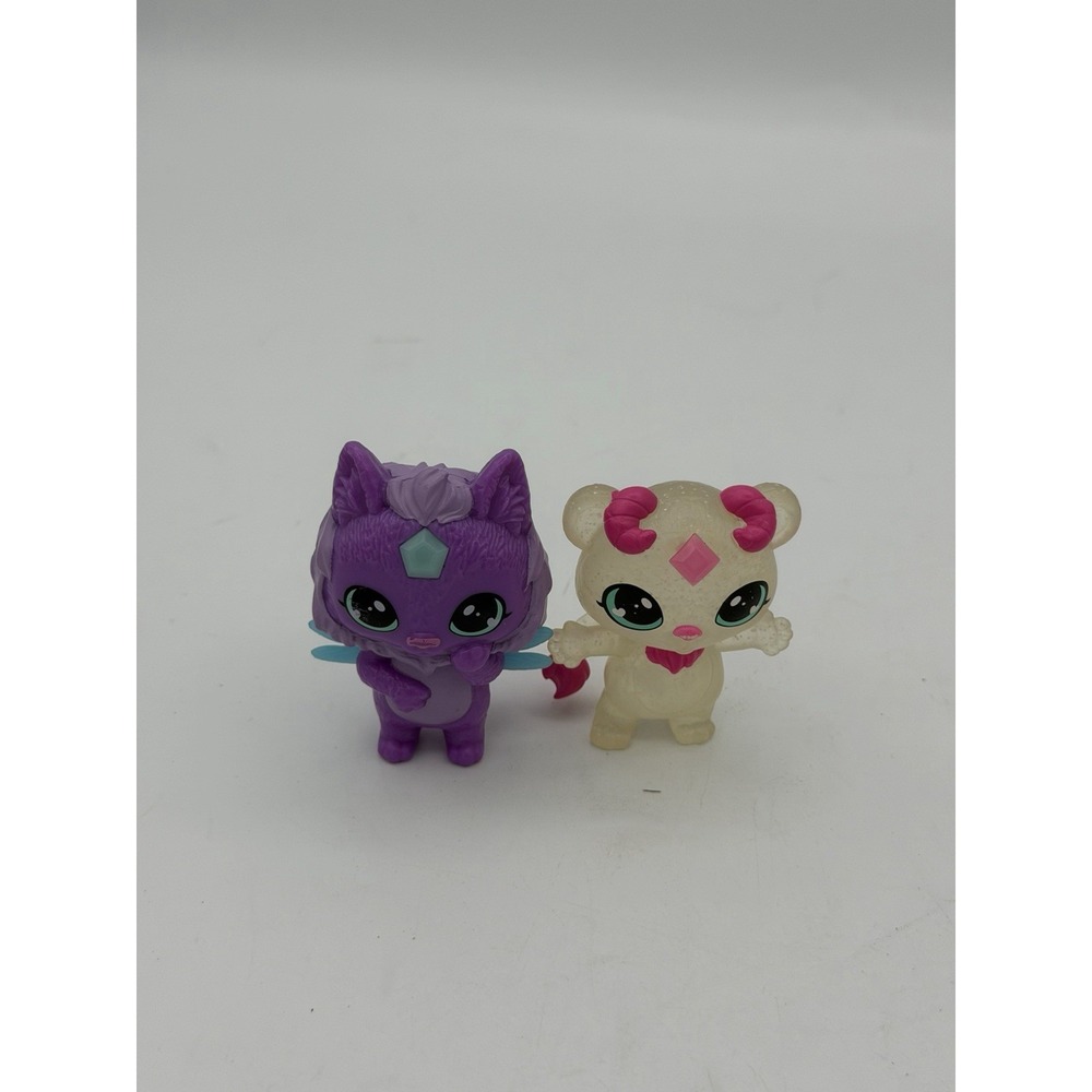 Magic Mixies Cat Mermaid Plush & 4 Mixlings Lot Turquoise Pink Magical Toys - Picture 5 of 5